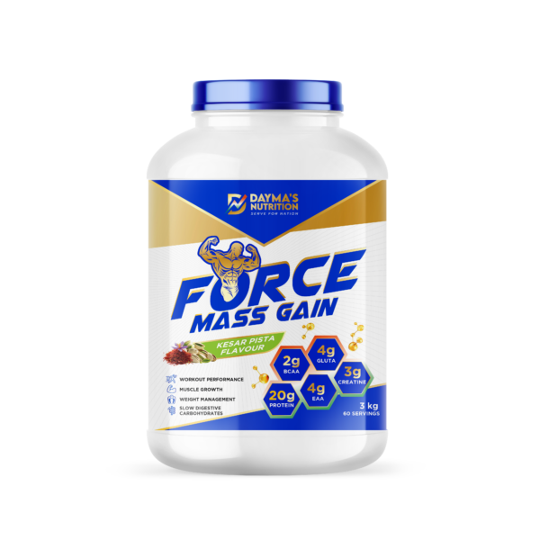 Dayma’s Nutrition-Force Mass Gain-KesarPista_3kg