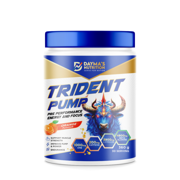 Dayma’s Nutrition-Trident Pump-Orange_360g